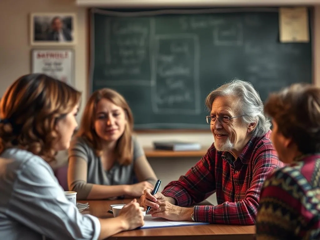 Significado del Sueño de Encontrarse con un Viejo Maestro