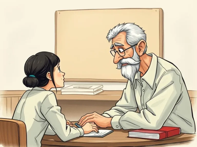 Significado del Sueño de Encontrarse con un Viejo Maestro: Un Viaje Espiritual