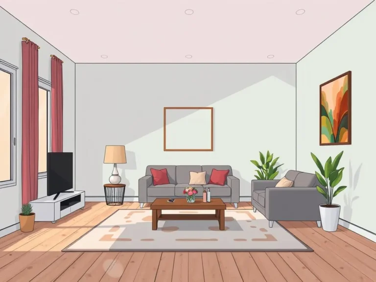 Significado del Sueño de una Sala de Estar Vacía: Reflexiones sobre el Espacio Interior y la Introspección