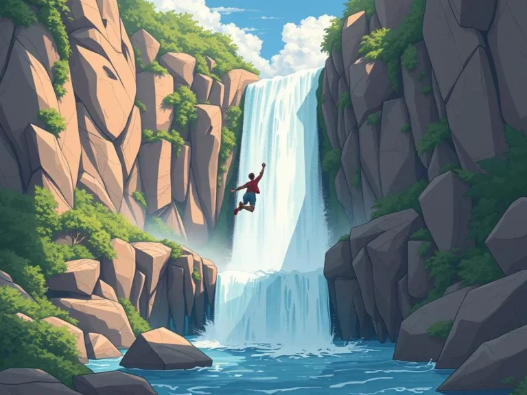Significado del Sueño de Saltar desde una Cascada: Interpretaciones y Mensajes