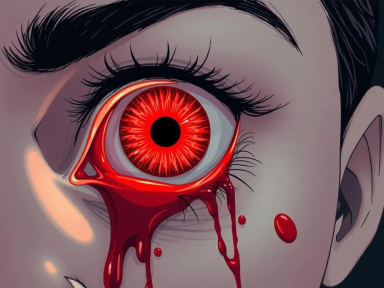 Significado del Sueño de Sangre Saliente de la Cavidad Ocular: Interpretaciones y Reflexiones