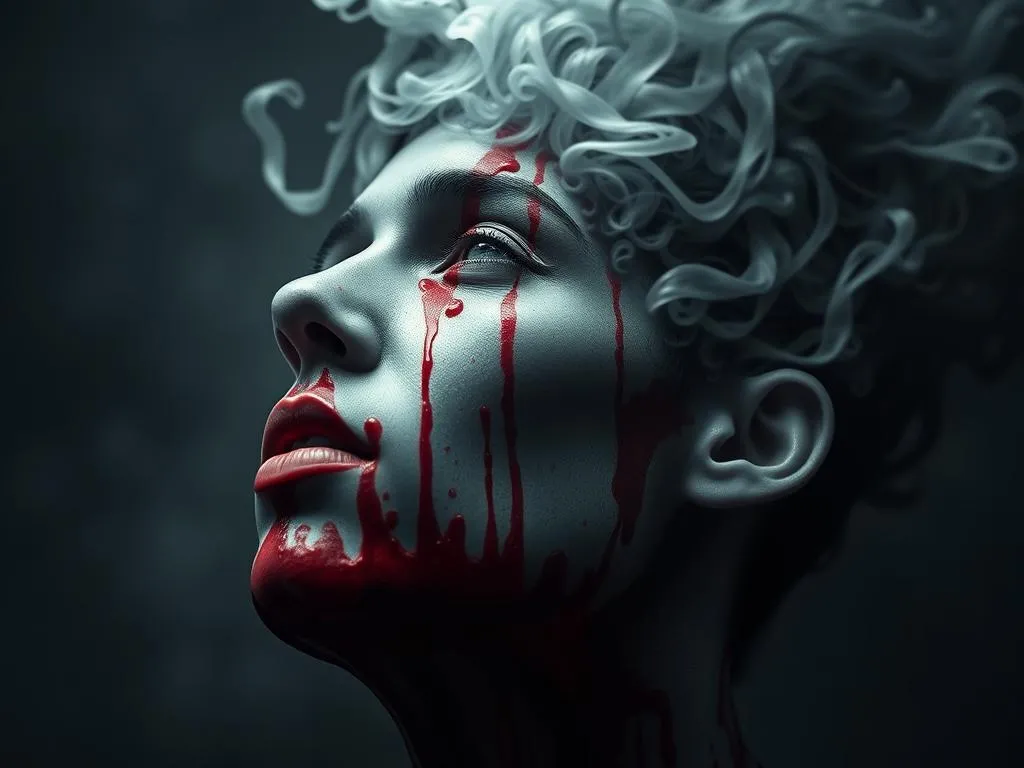 El significado del sueño de sangre que sale de la cabeza