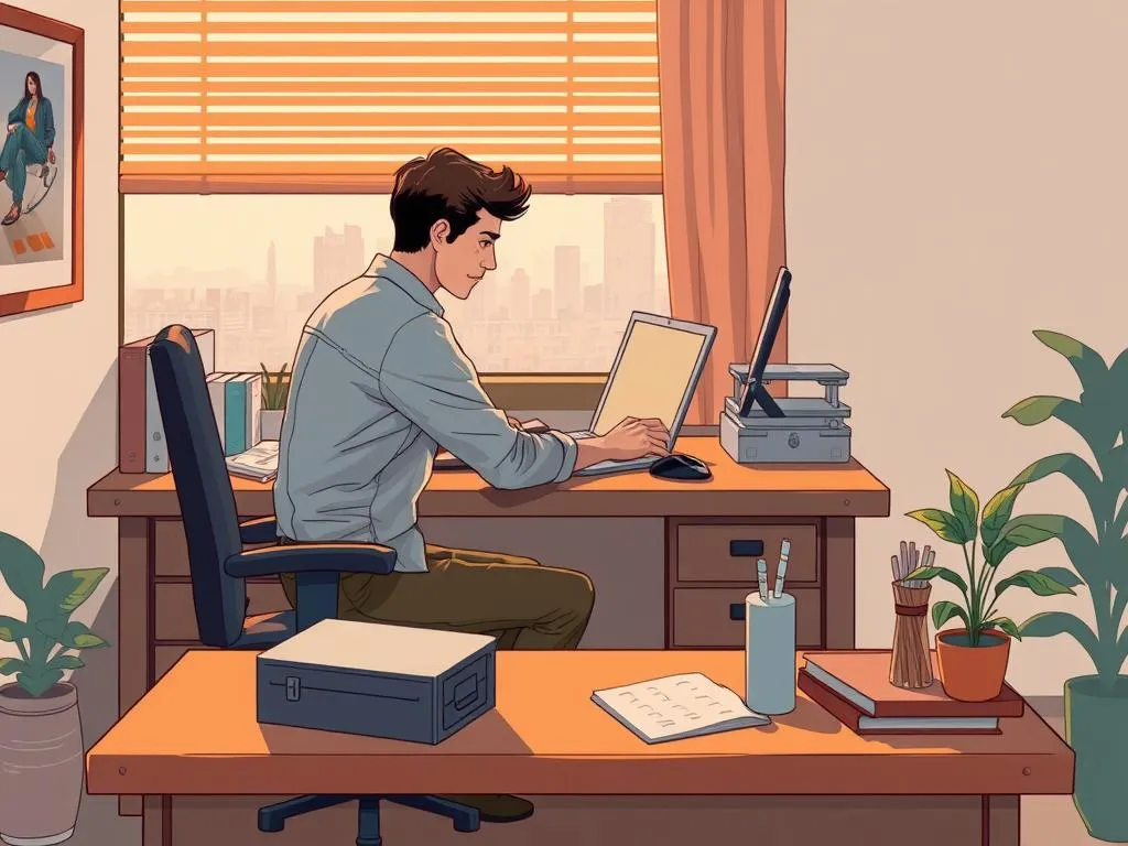 sentado en el escritorio de otra persona significado dream