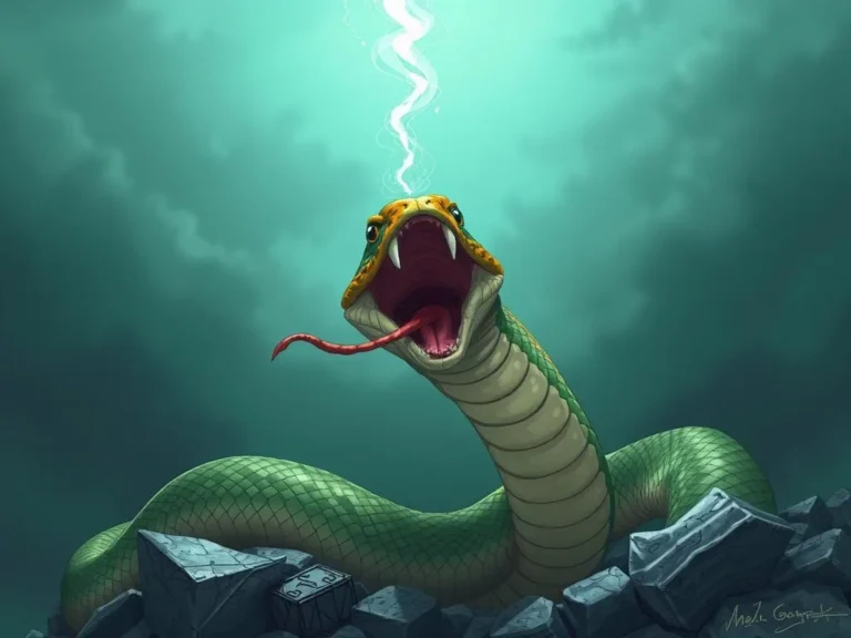 Significado del Sueño de una Serpiente que Me Muerde: Explorando su Simbología y Mensaje