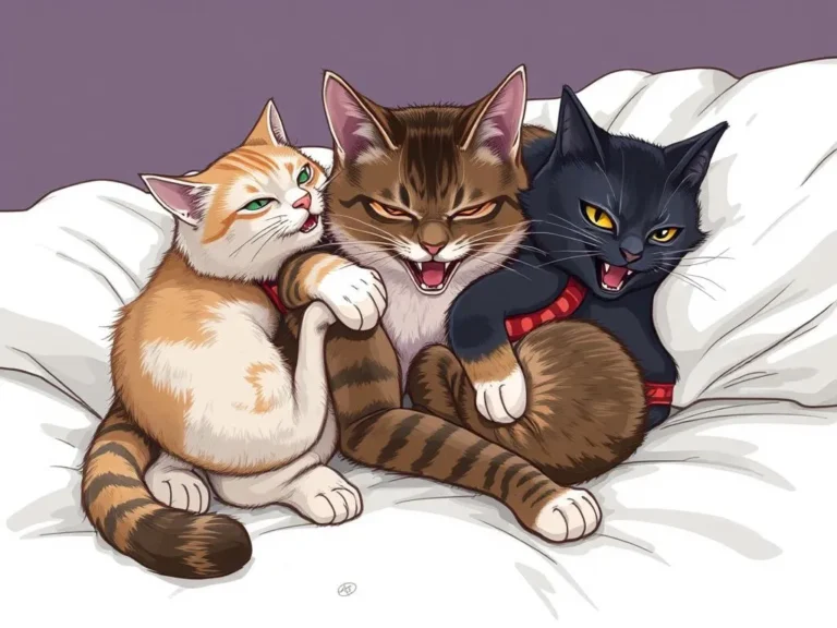 Significado del Sueño de Ser Atacado por Gatos: Interpretaciones y Simbolismos