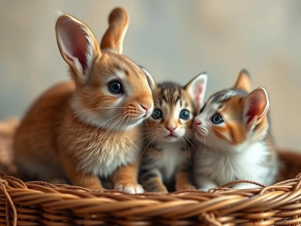 Significado de los sueños con conejitos y gatitos