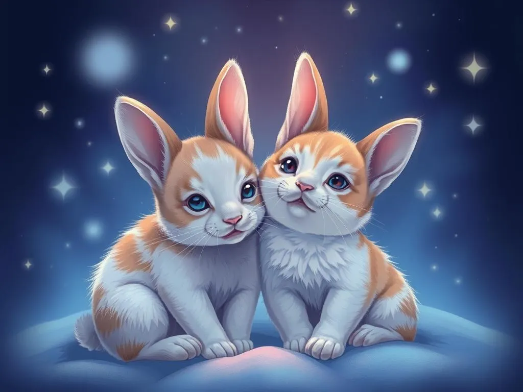significado de suenos de bebes con conejos y gatos