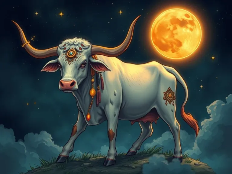 Significado Espiritual y Simbólico del Sueño de una Vaca Chamánica