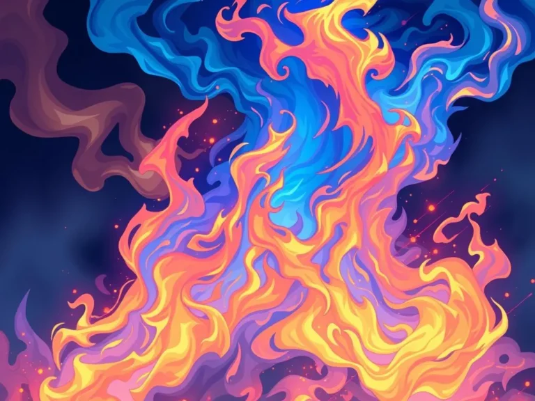 Significado del Sueño con Fuego Azul: Revelaciones Espirituales y Emocionales