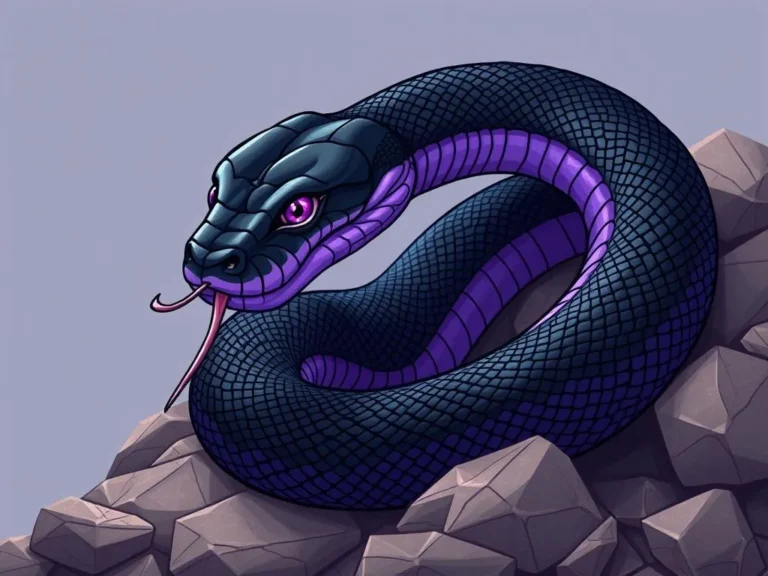 Significado del Sueño de Serpiente Negra y Morada: Una Perspectiva Espiritual y Psicológica