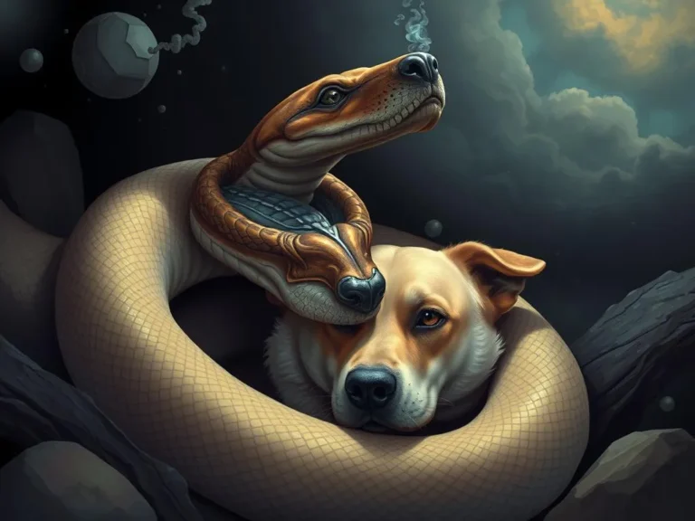 Significado del Sueño de Serpiente y Perro: Un Análisis Profundo de sus Implicaciones Simbólicas
