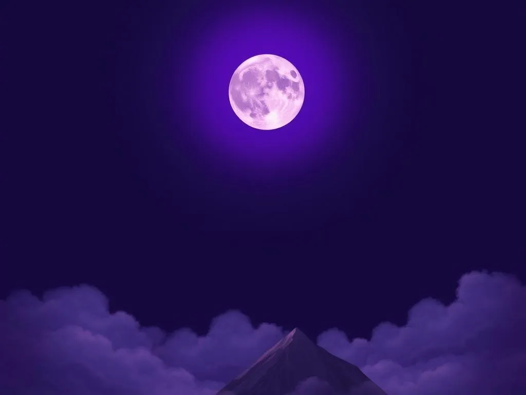 significado del sueno luna morada