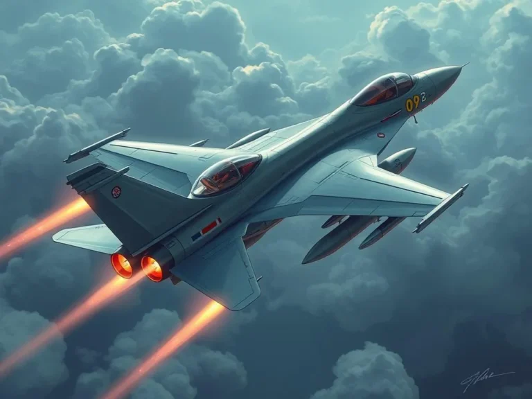Significado del Sueño con Aviones de Combate: Interpretaciones y Mensajes