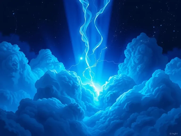 Significado Espiritual y Simbólico del Sueño de Luz Azul