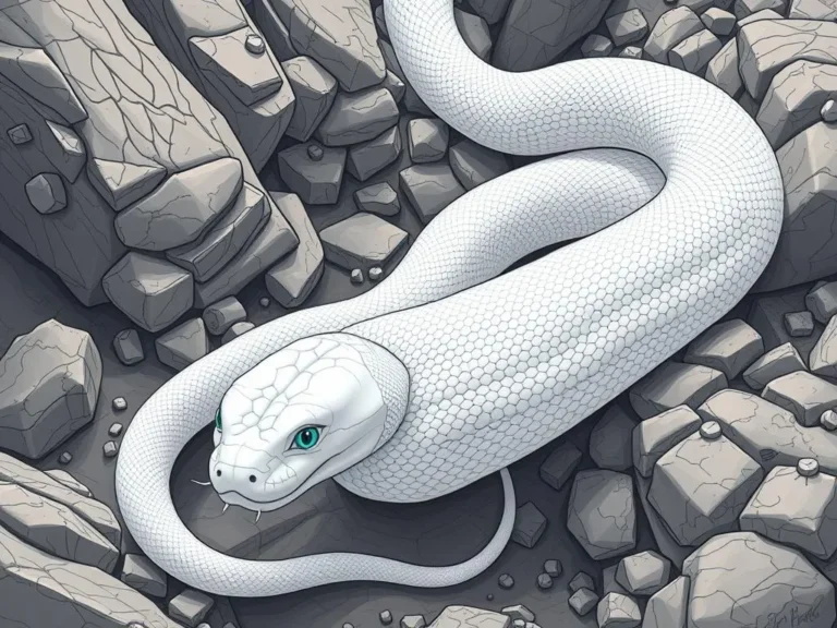 Significado Profundo del Sueño de una Serpiente Blanca Gigante