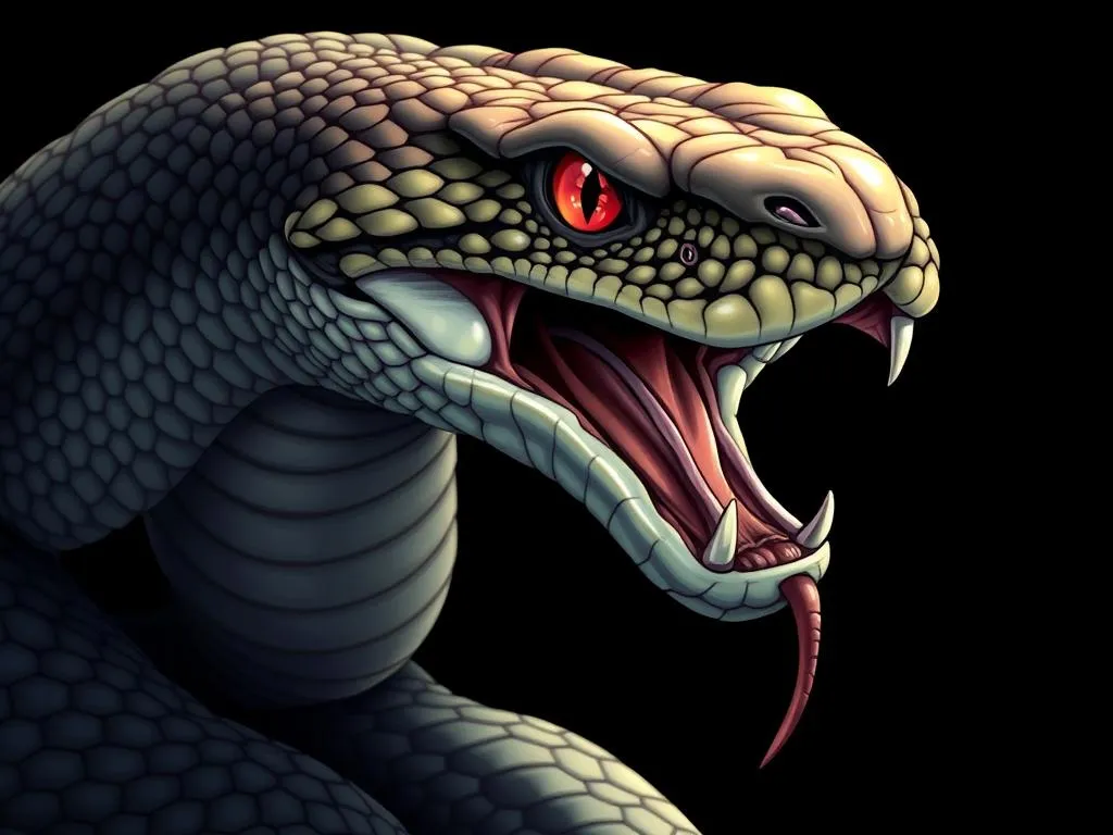 significado sueno cabeza serpiente