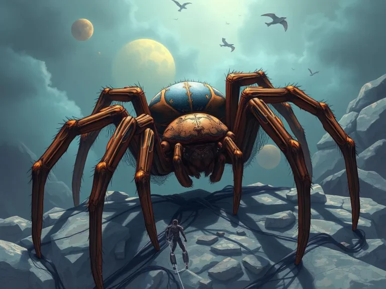 Significado del Sueño de una Araña Gigante: Interpretaciones y Simbolismo