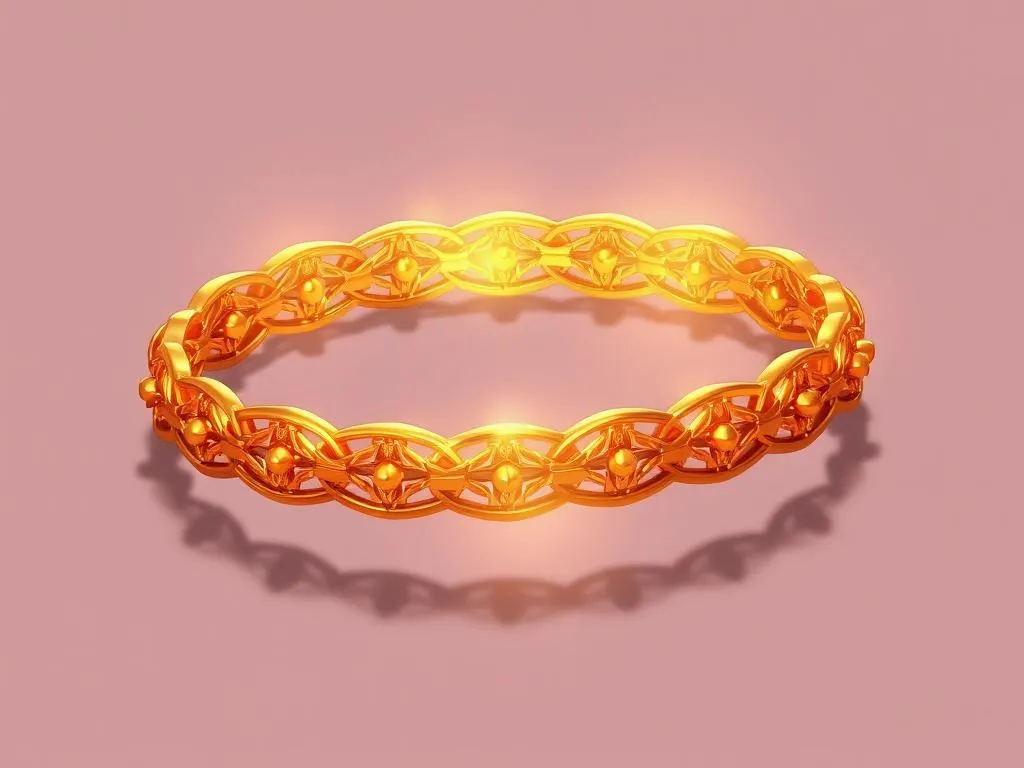 significado suenos brazalete oro