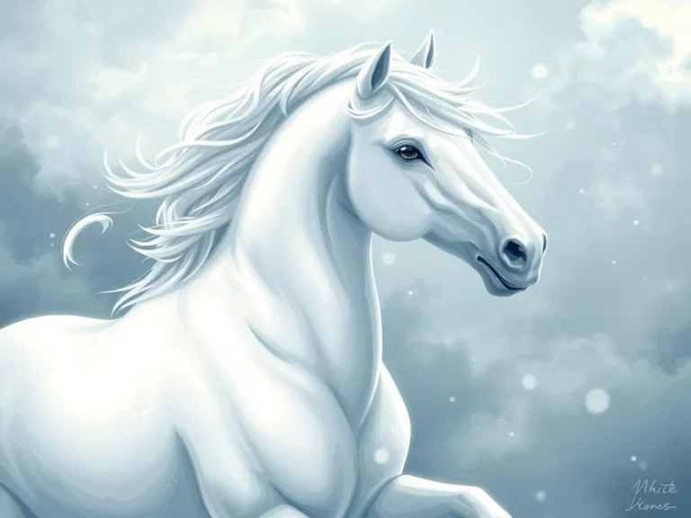 Significado de Soñar con un Caballo Blanco: Mensajes y Simbolismo