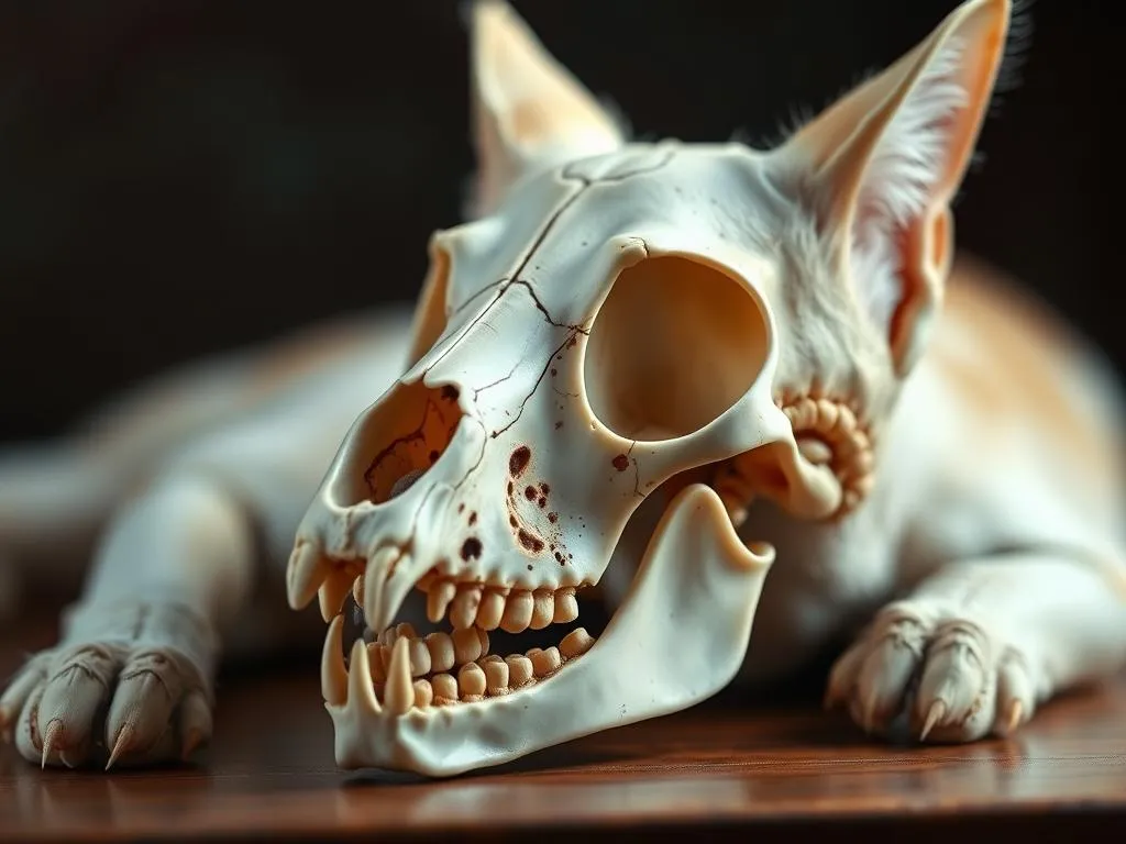 Significado del Sueño de un Cráneo de Gato