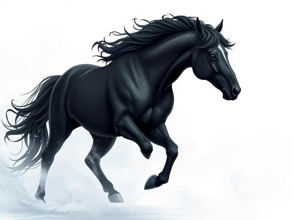 significado suenos de caballo negro
