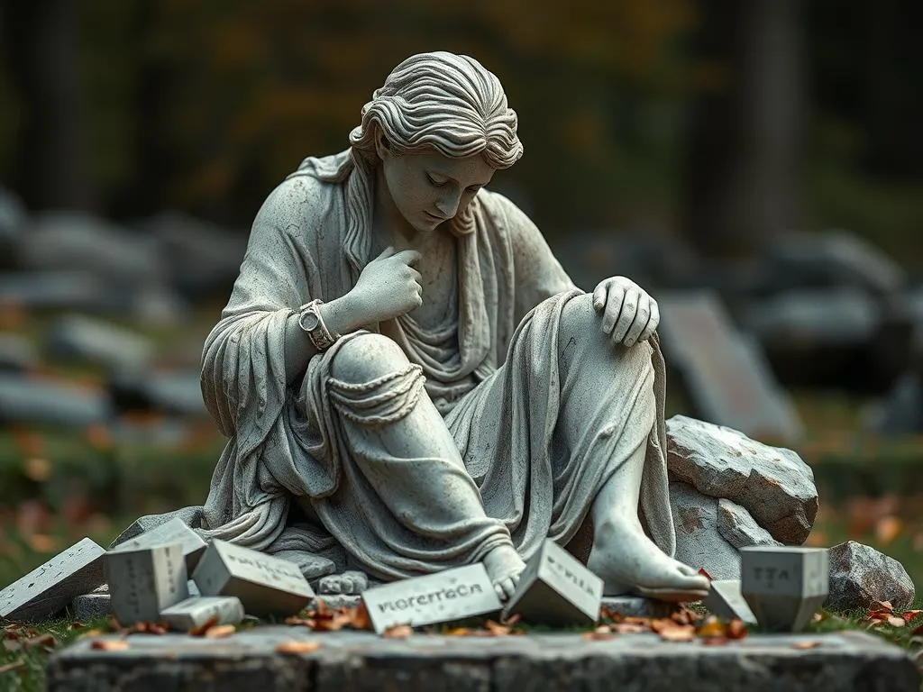 Significado del Sueño de una Estatua Rota