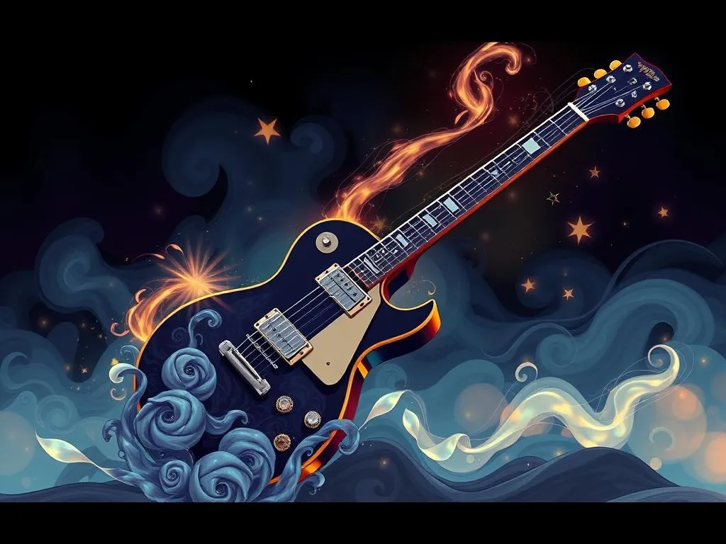 significado suenos guitarra
