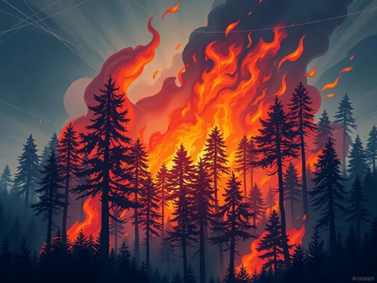 Significado de los Sueños con Incendios Forestales: Interpretaciones y Mensajes Ocultos