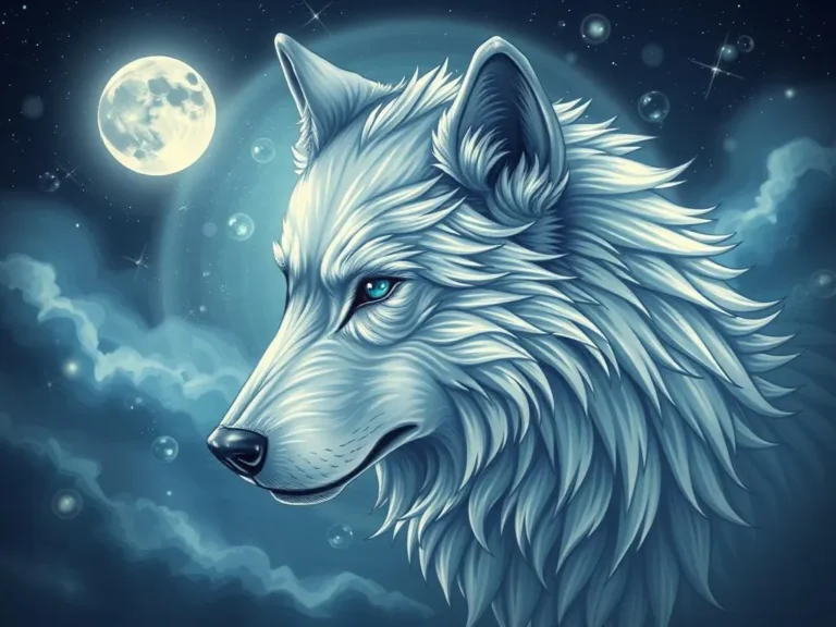Significado del Sueño del Lobo Plateado: Un Viaje a la Sabiduría Interior