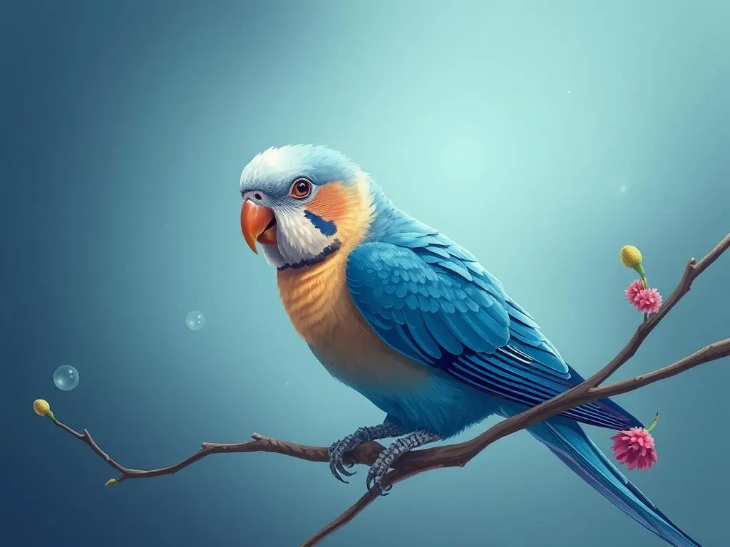 significado suenos loro azul