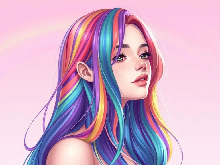 Significado del Sueño con Cabello Arcoíris: Un Viaje a la Diversidad y la Expresión Personal