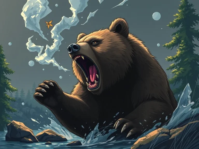 Soñando con un Ataque de Oso: Interpretaciones y Significados