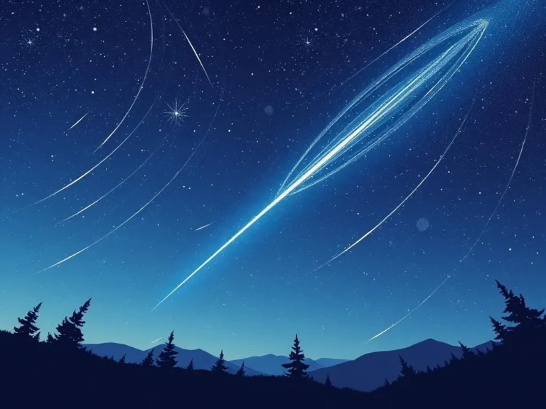Soñando con una Lluvia de Meteoros: Interpretaciones y Significados Espirituales