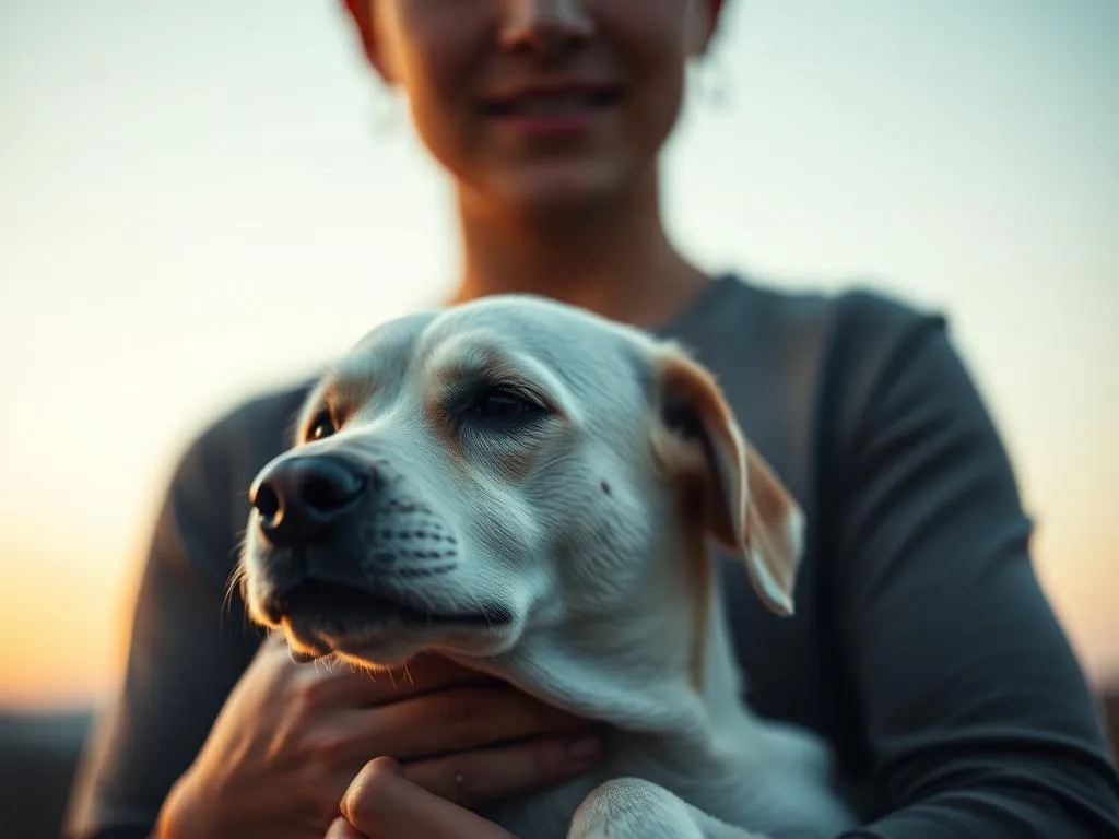 Significado de Soñar con Sostener un Perro