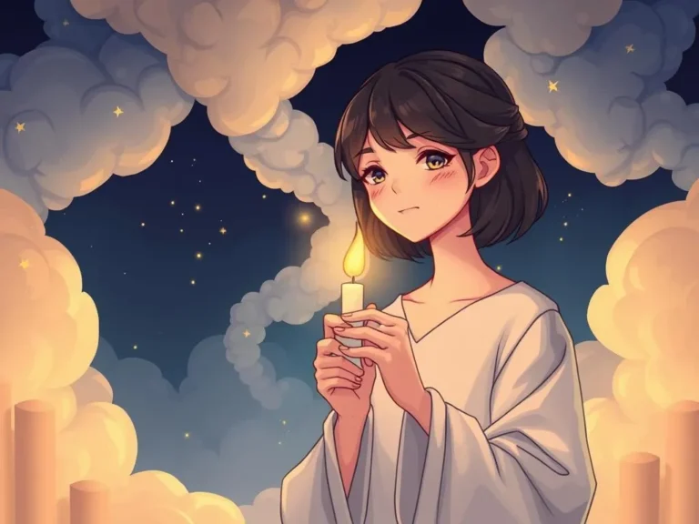 Significado del Sueño de Sostener una Vela: Luz y Guía en la Oscuridad