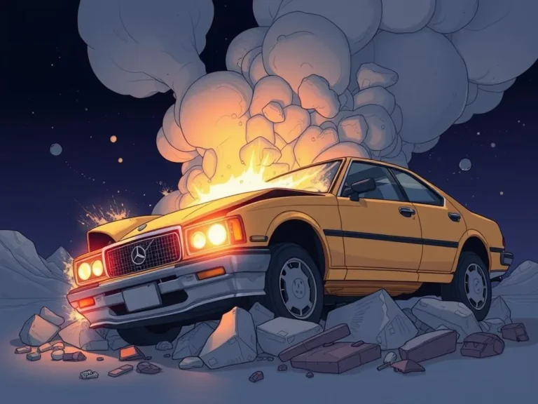 Significado del Sueño de un Accidente de Coche: Interpretaciones y Mensajes Ocultos