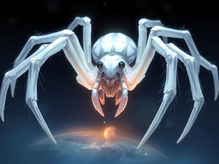 El Significado Espiritual y Psicológico del Sueño de la Araña Blanca
