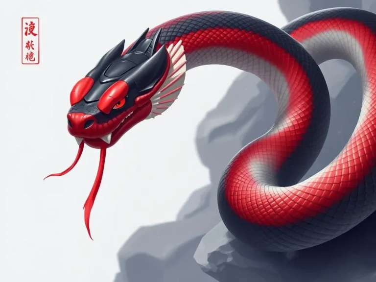 Interpretaciones del Sueño de la Serpiente Roja y Negra: Simbolismo y Significado