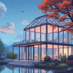 suenio de una casa de vidrio