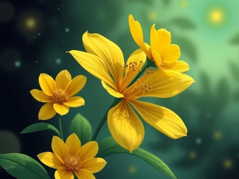 Significado del Sueño de la Flor Amarilla: Un Viaje a la Alegría y la Vitalidad