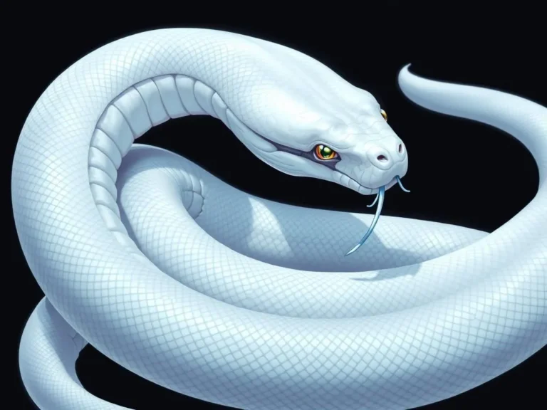 Significado del Sueño de una Serpiente Albina: Simbología y Mensajes Ocultos