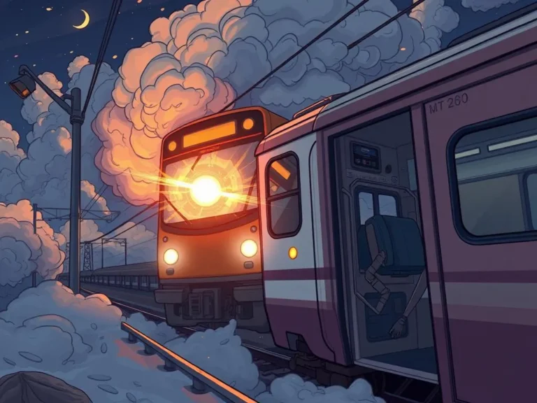 El Significado del Sueño de Casi Ser Atropellado por un Tren: Una Reflexión sobre el Peligro y la Transformación