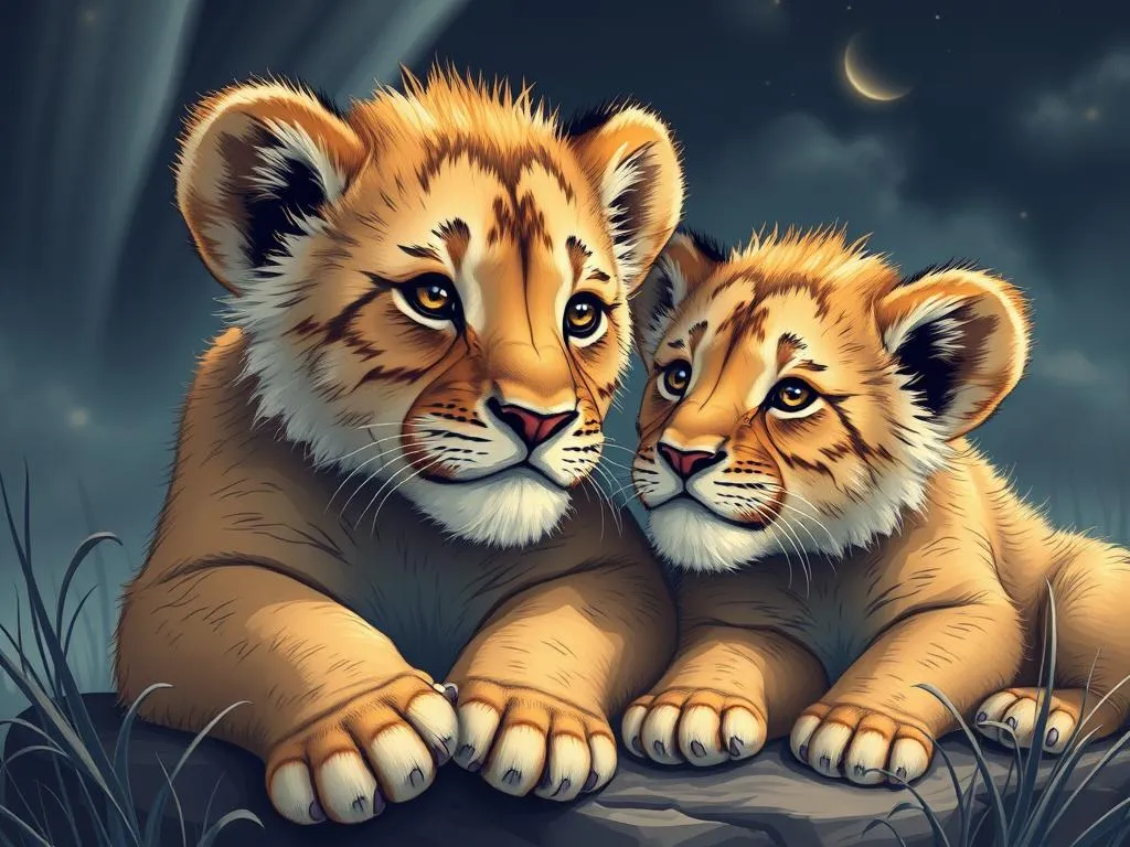 sueno de cub de leon