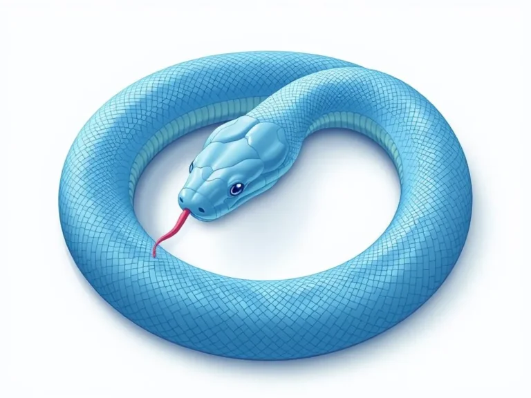 Significado del Sueño de una Serpiente Azul Claro: Interpretaciones y Simbolismo