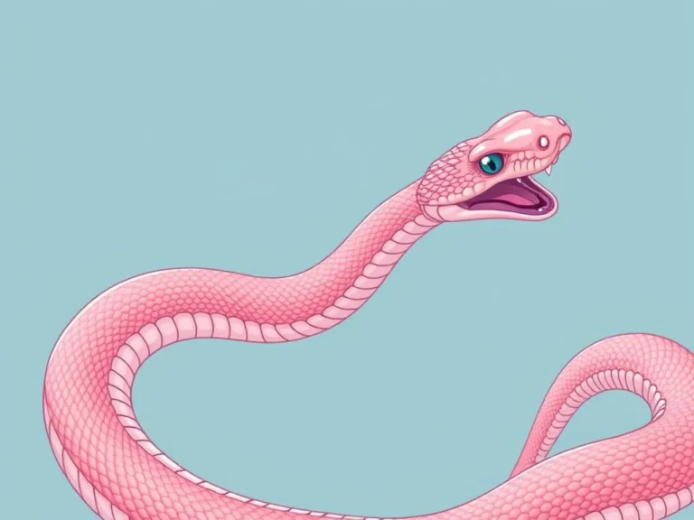 El Significado del Sueño de la Serpiente Rosa: Simbolismo y Mensajes Ocultos