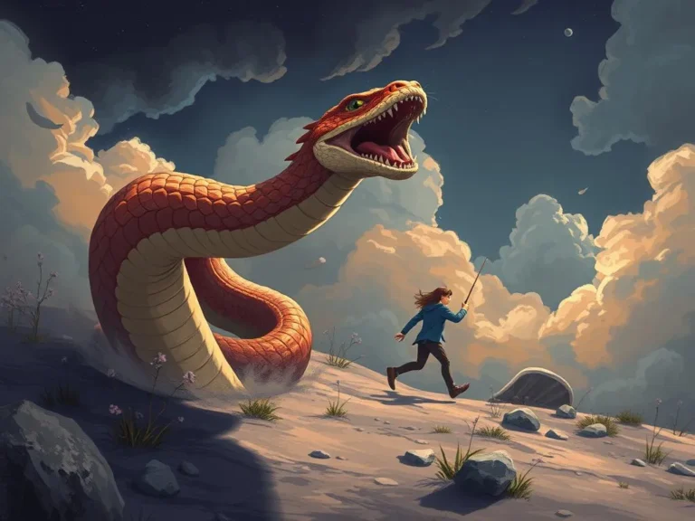 El Simbolismo y la Interpretación del Sueño de una Serpiente Huyendo