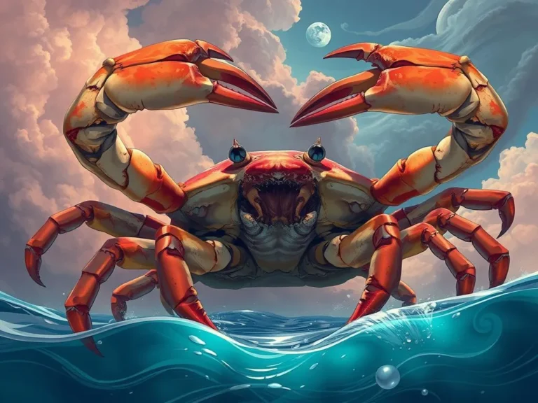 Significado del Sueño de Cangrejo Gigante: Interpretaciones y Simbolismo