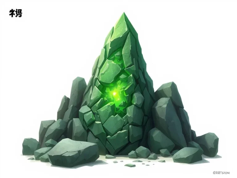 Significado del Sueño de la Piedra Verde: Interpretaciones y Simbolismo