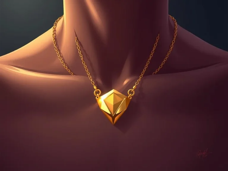 Significado y Simbolismo del Sueño con un Collar de Oro