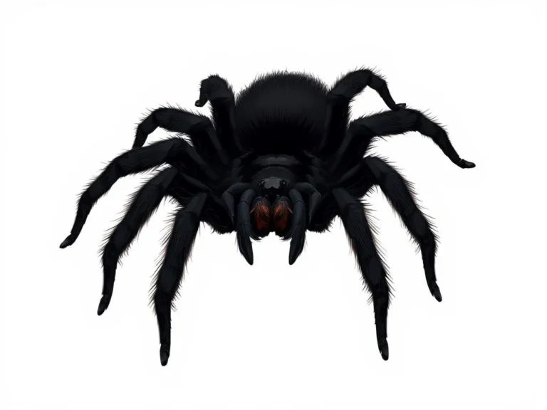 Significado del Sueño con Tarantula Negra: Interpretaciones y Simbolismos